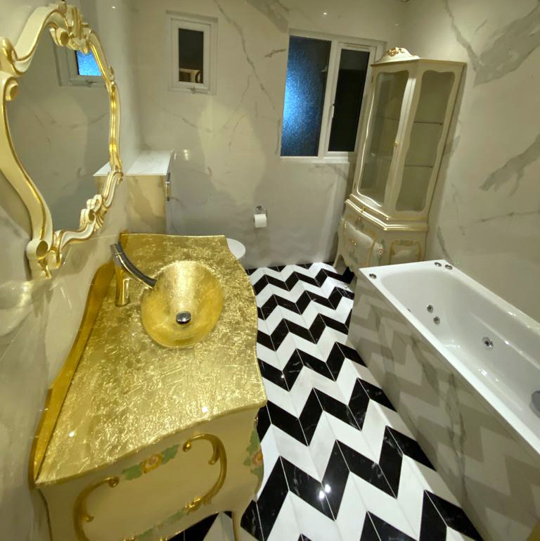 Herringbone Floor Tiles